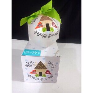 Coton Colors Ornament War Eagle - Roll Tide House Divided